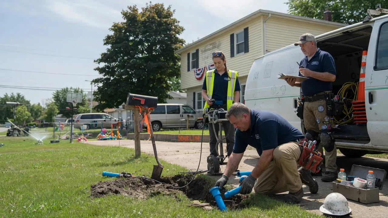 Slab Leak Repair in Perkins, MI near me